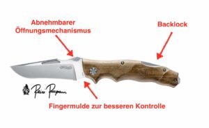 Walther AFW Adventure Folder Wood