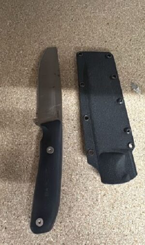 Flohmarktware: Defektes Manly Messer